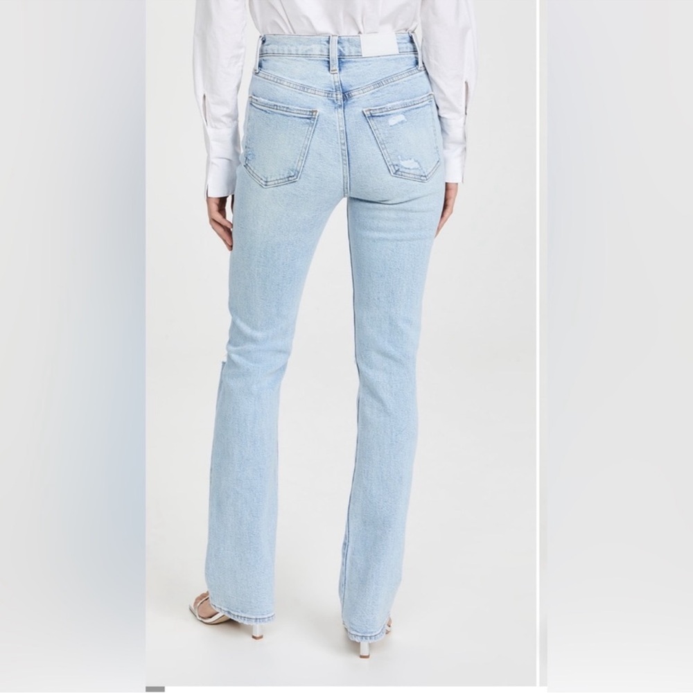 Dana High Rise Distressed Bootcut jeans - Picture 3 of 5